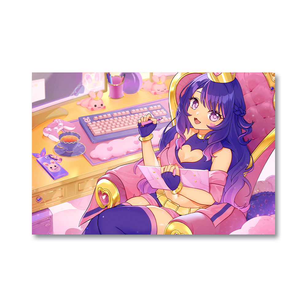 Mimiipyon 'Royal Bunny Break' Poster