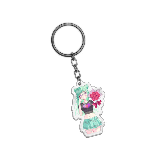 MintyMikkusu 'Farmer' Keychain