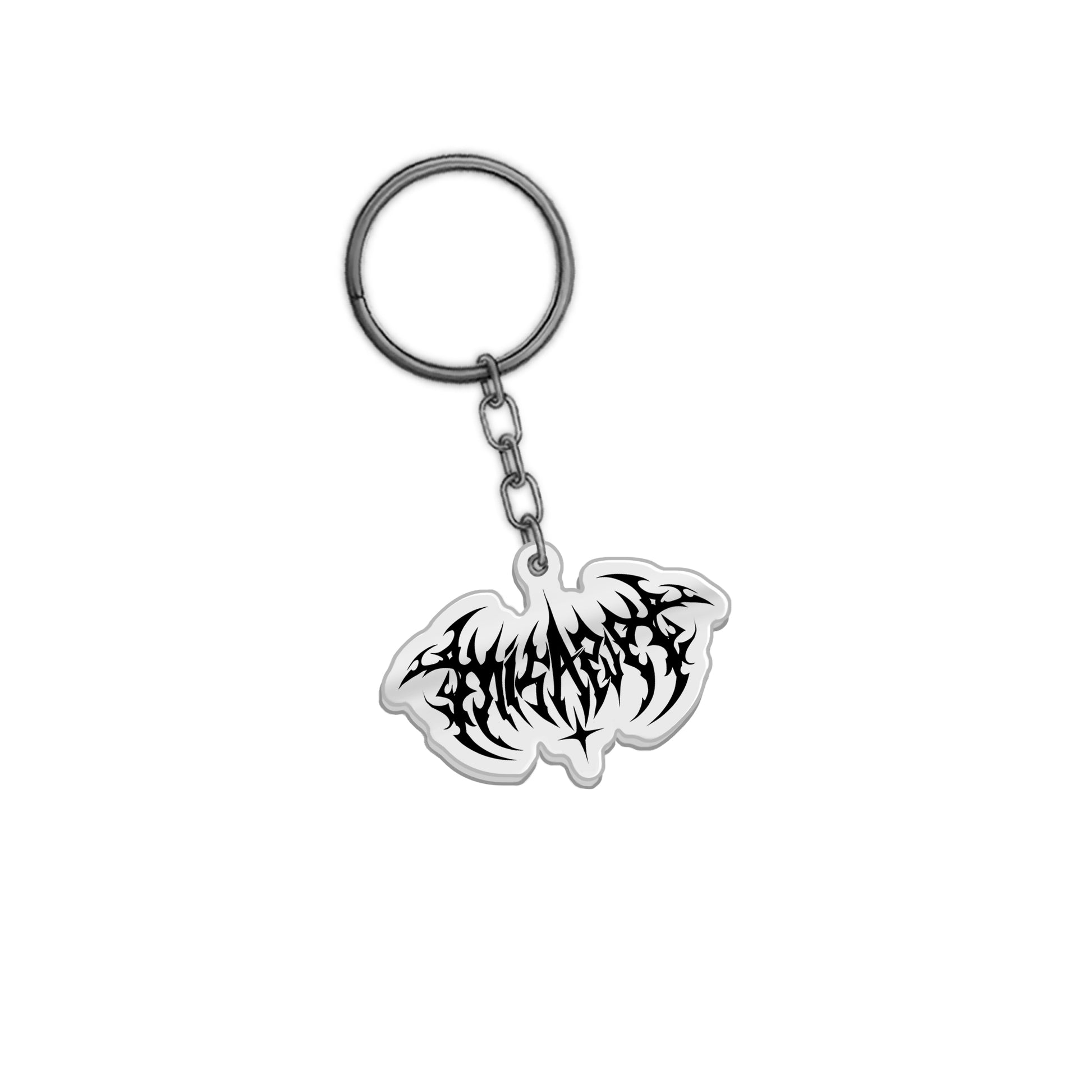Misapup Black Logo Keychain