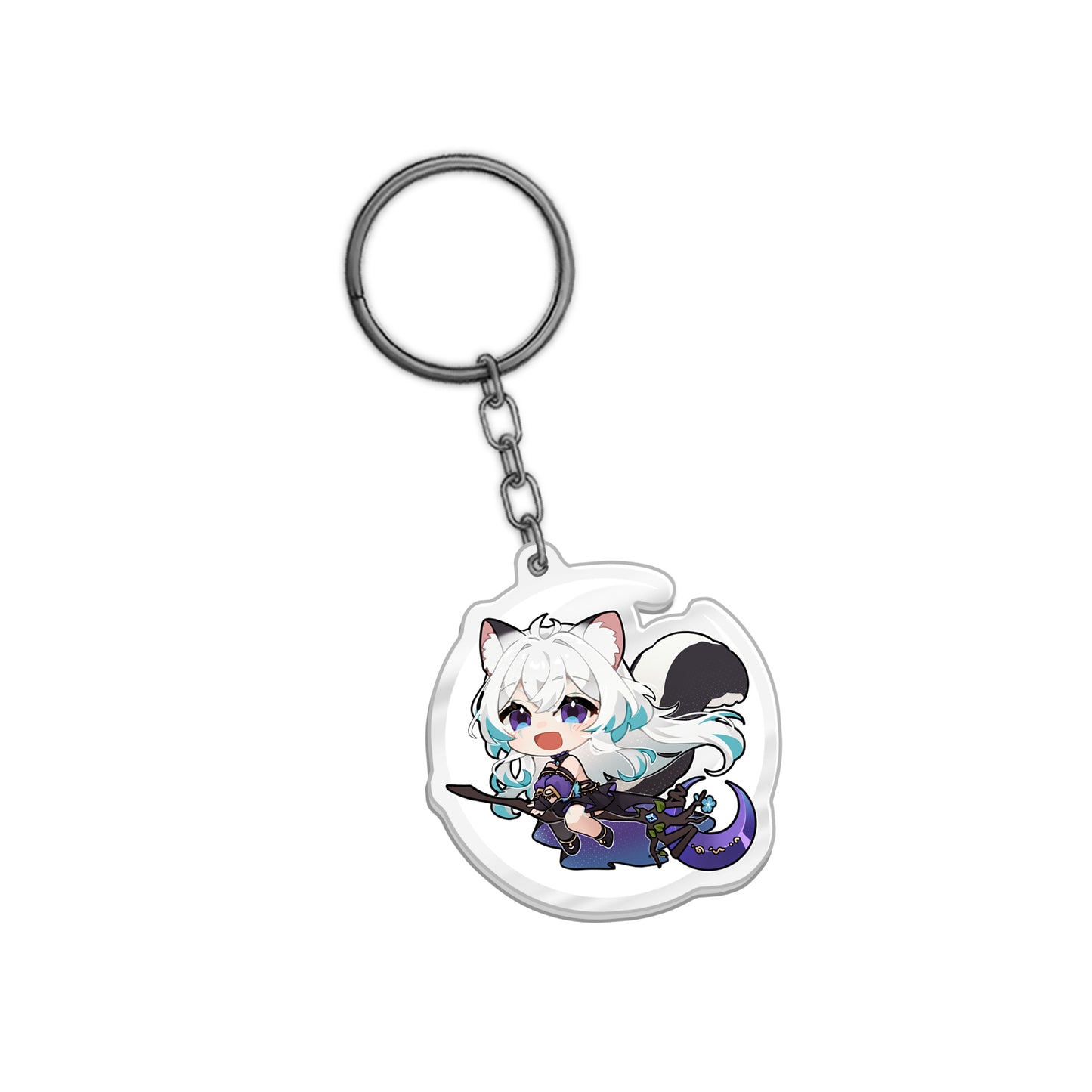 MischiVT "Moonlit Flight" Keychain