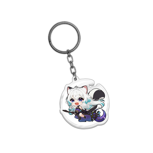 MischiVT "Moonlit Flight" Keychain
