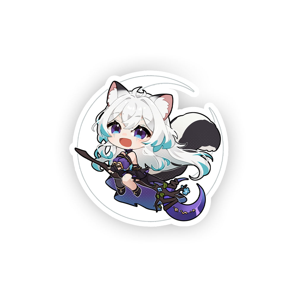 MischiVT "Moonlit Flight" Sticker