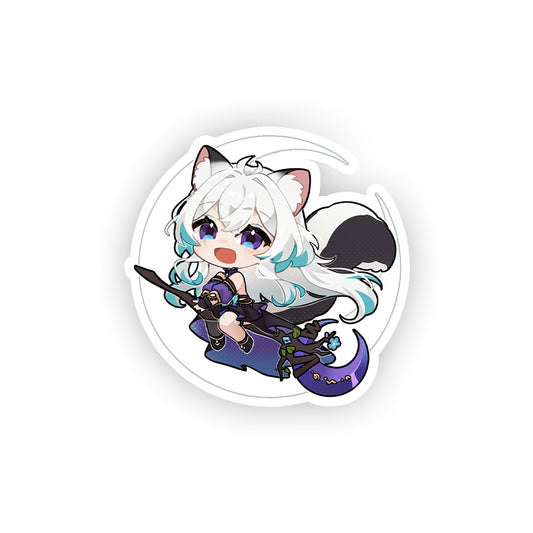 MischiVT "Moonlit Flight" Sticker