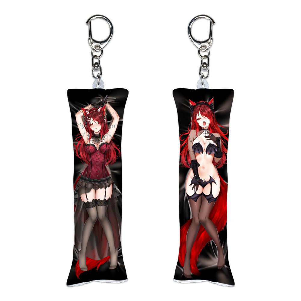 M'iyu Fhey "Sanguine Seduction" Black  Daki Keychain