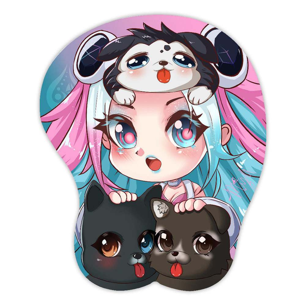 mizukicreates "The Poopahs" 3D mousepad