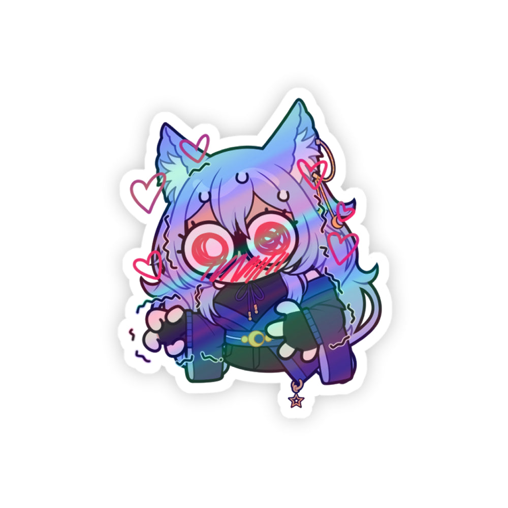 Mokona Merch Holographic Sticker