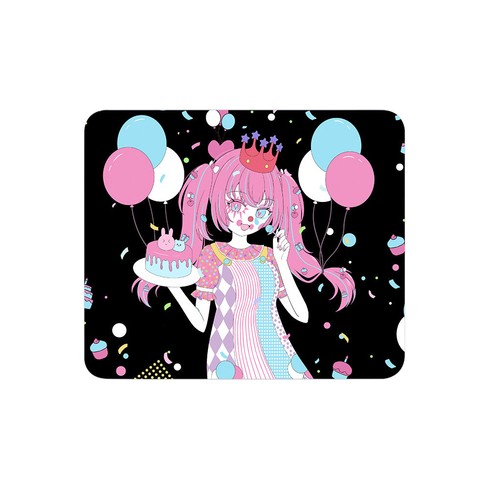 LolliePopVT "Cake, Clown, & Confetti" Mousepad