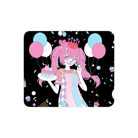 LolliePopVT "Cake, Clown, & Confetti" Mousepad
