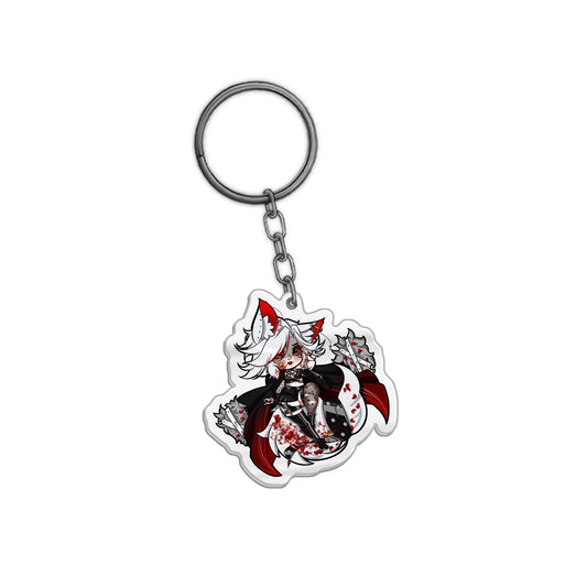 MsSaraMisaki Bloodied Keychain