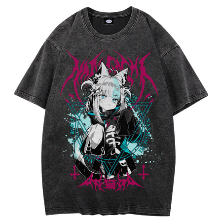 Nanigachi Acid Wash T-Shirt Campaign