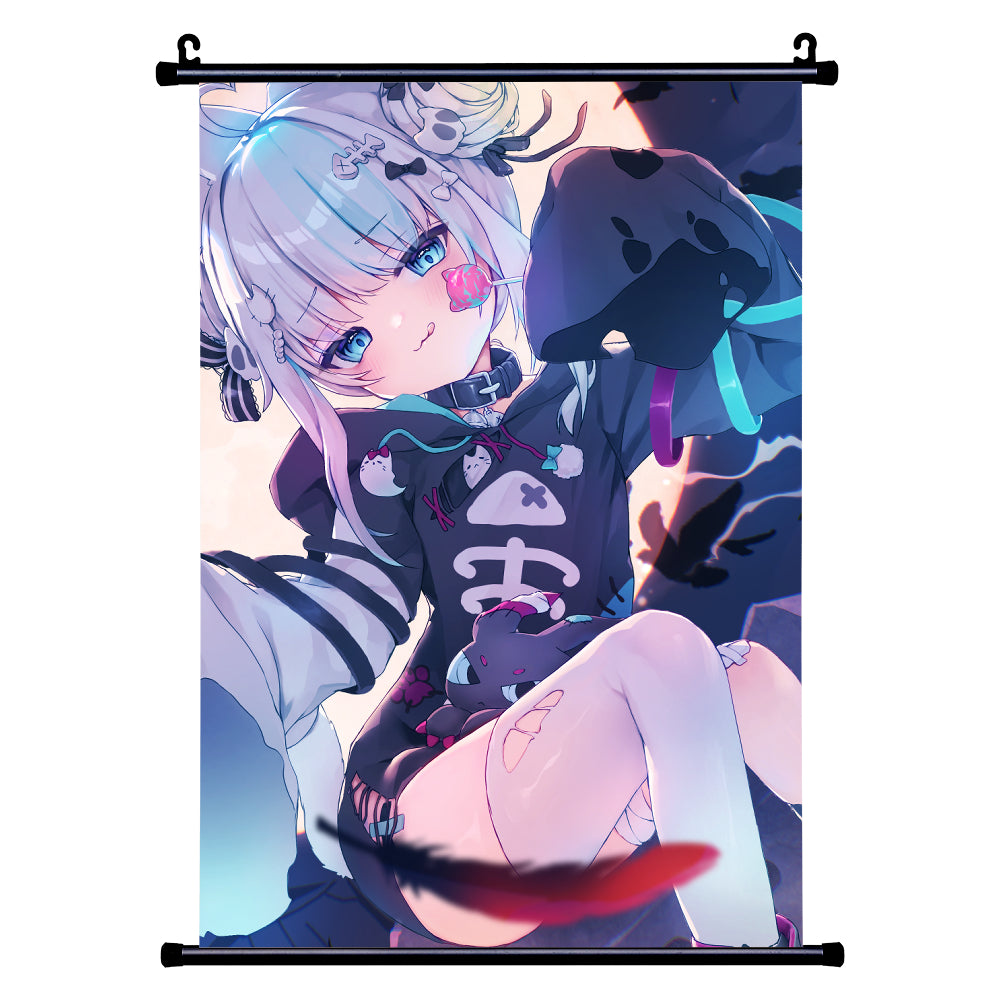 Nanigachi "Ghostie Cat" Wall Scroll