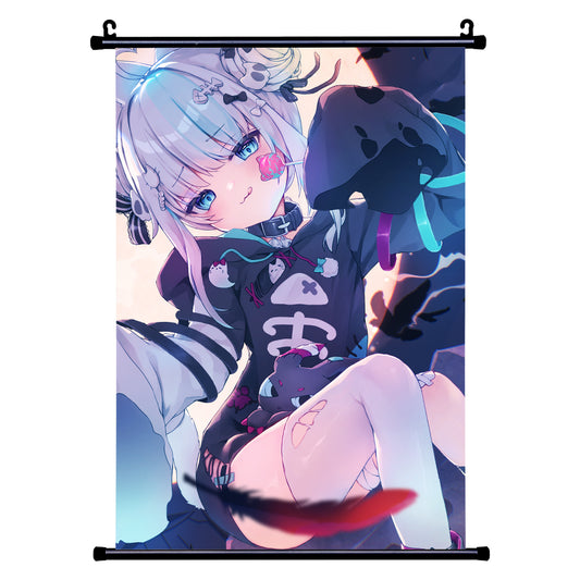 Nanigachi "Ghostie Cat" Wall Scroll