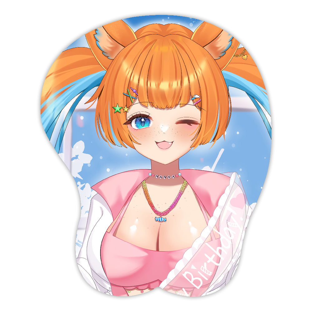 Nanna NamNam "Birthday Wink" 3D Mousepad