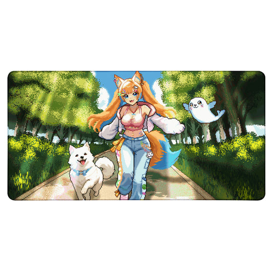 Nanna NamNam "Walk at the Park" XXL Mousepad