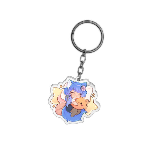 FREE Natsuko Cuddle Pile Keychain