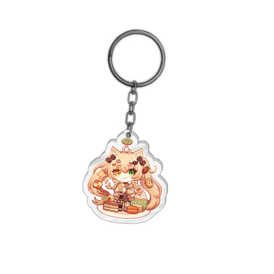 NekopanTV So Much Pastries Keychain