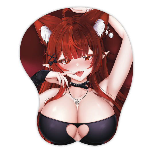 NightlyVT Red 3D Mousepad