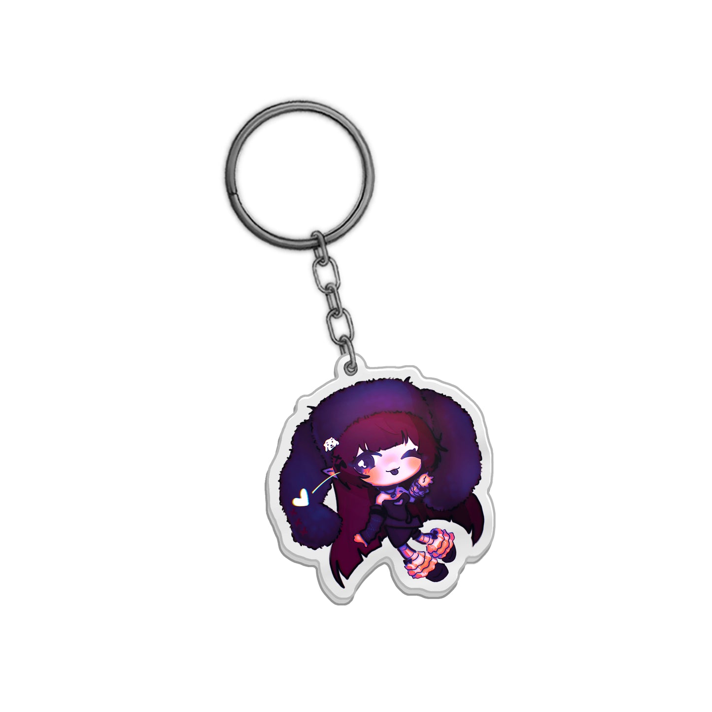 NightlyVT Winking Keychain