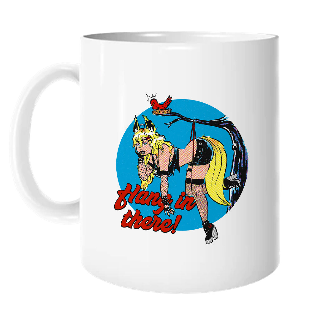 nofoxweregiven "Hang in There" Mug