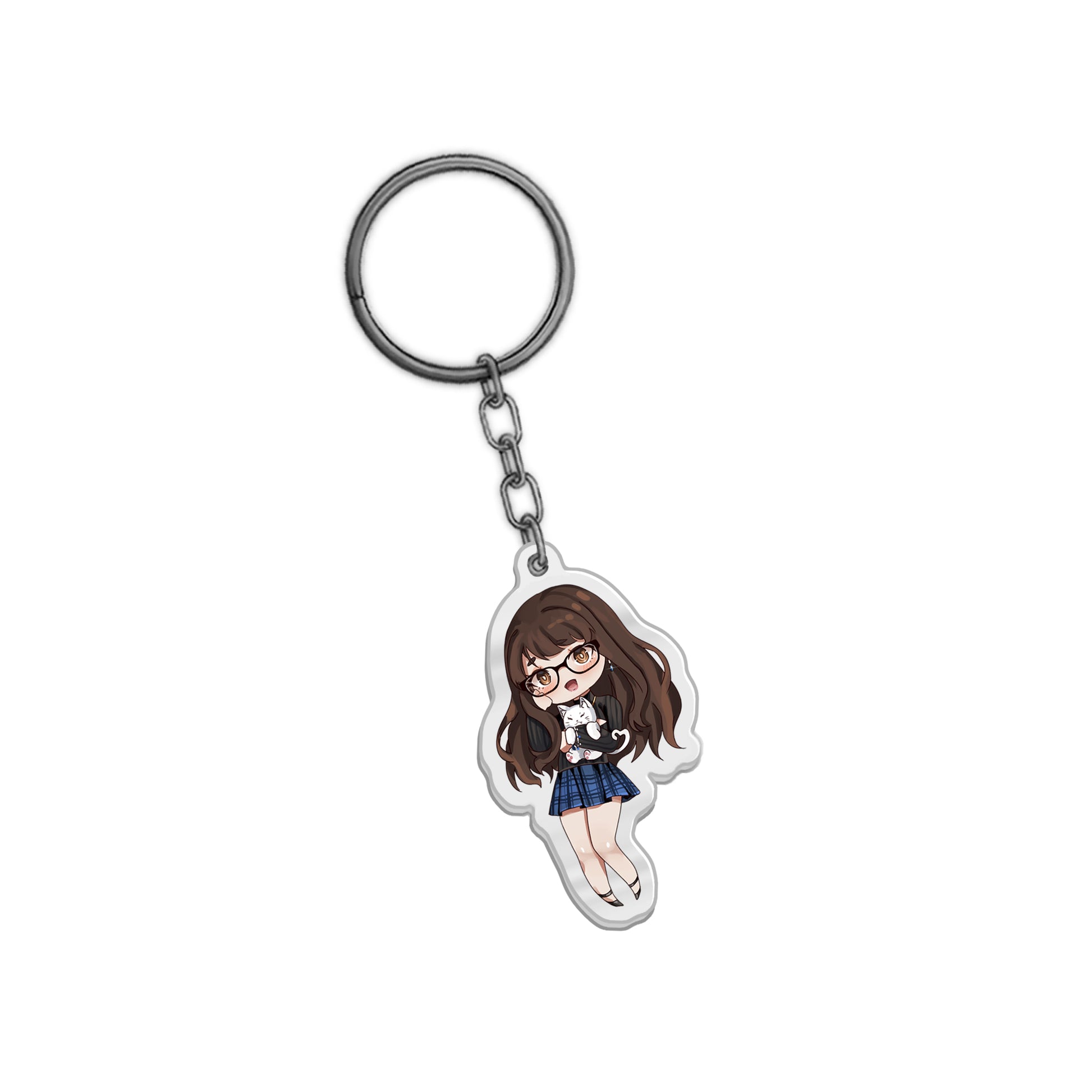NomadicWhovian Chibi Keychain