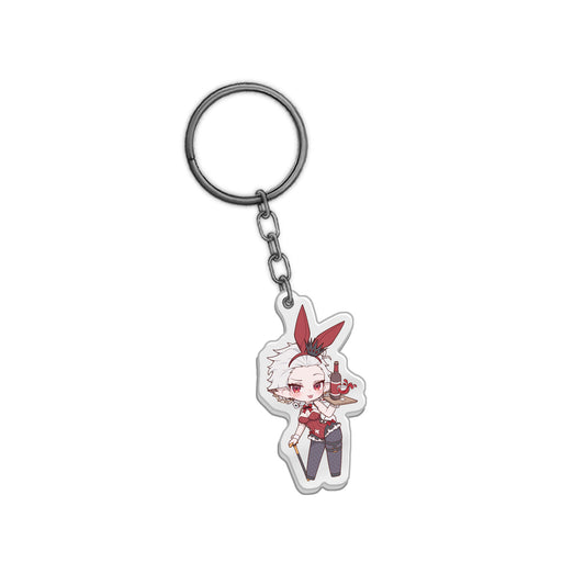 NosferyVT Bunny Casino Keychain