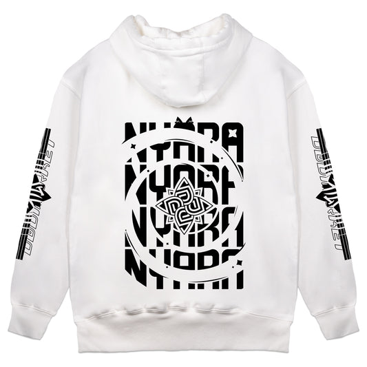 Nyara Black Logo Hoodie