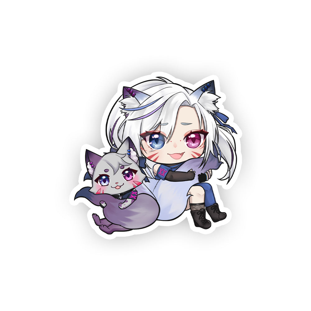 Nyara Twin Tails Sticker