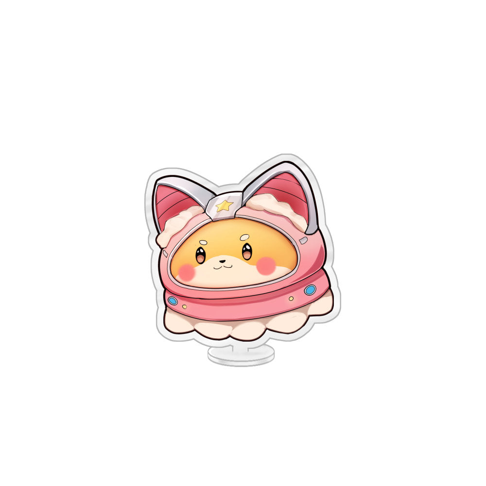 Nyota_Inu Helmet Mini Standee