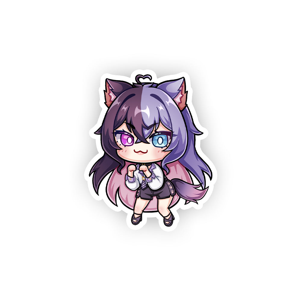 Obsidiana "Catgirl of Chaos" Sticker