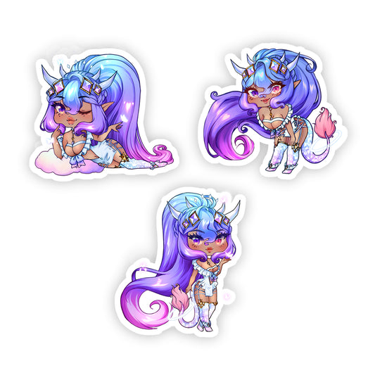 Opaliora "Flight of Faeries" Sticker Pack