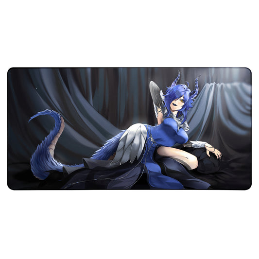 Paladin Shadows "Draconic Beauty" XXL Mousepad