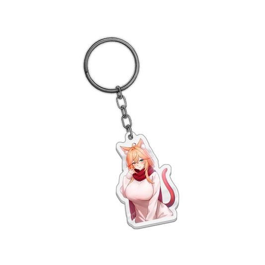 Peachuri 'Merry & Peachy' Keychain
