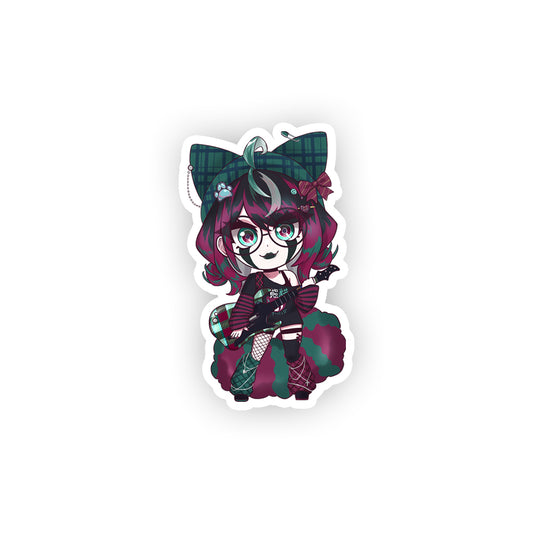 Pheesekai Rock On Chibi Sticker
