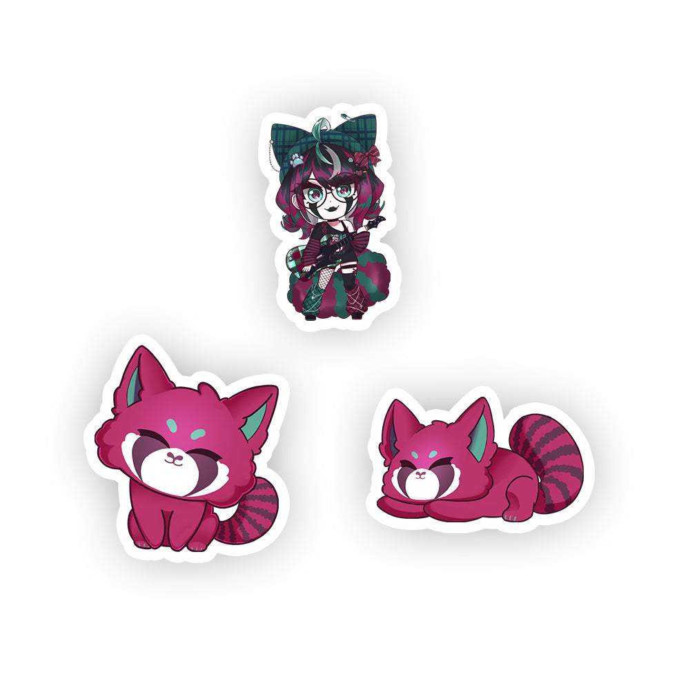 Pheesekai Chibi Sticker Pack