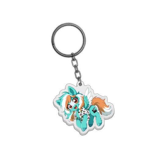 PhoenixRedtail 2026 Birthday Keychain