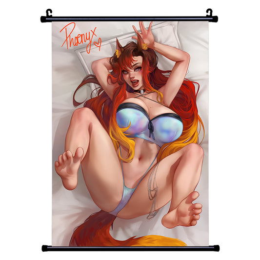 Phoenyx Digitally Signed Wall Scroll