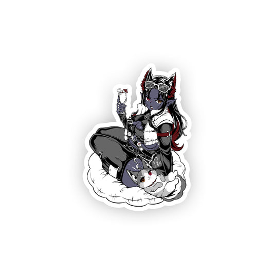 Pina Maowlada "Daydreamer" Sticker