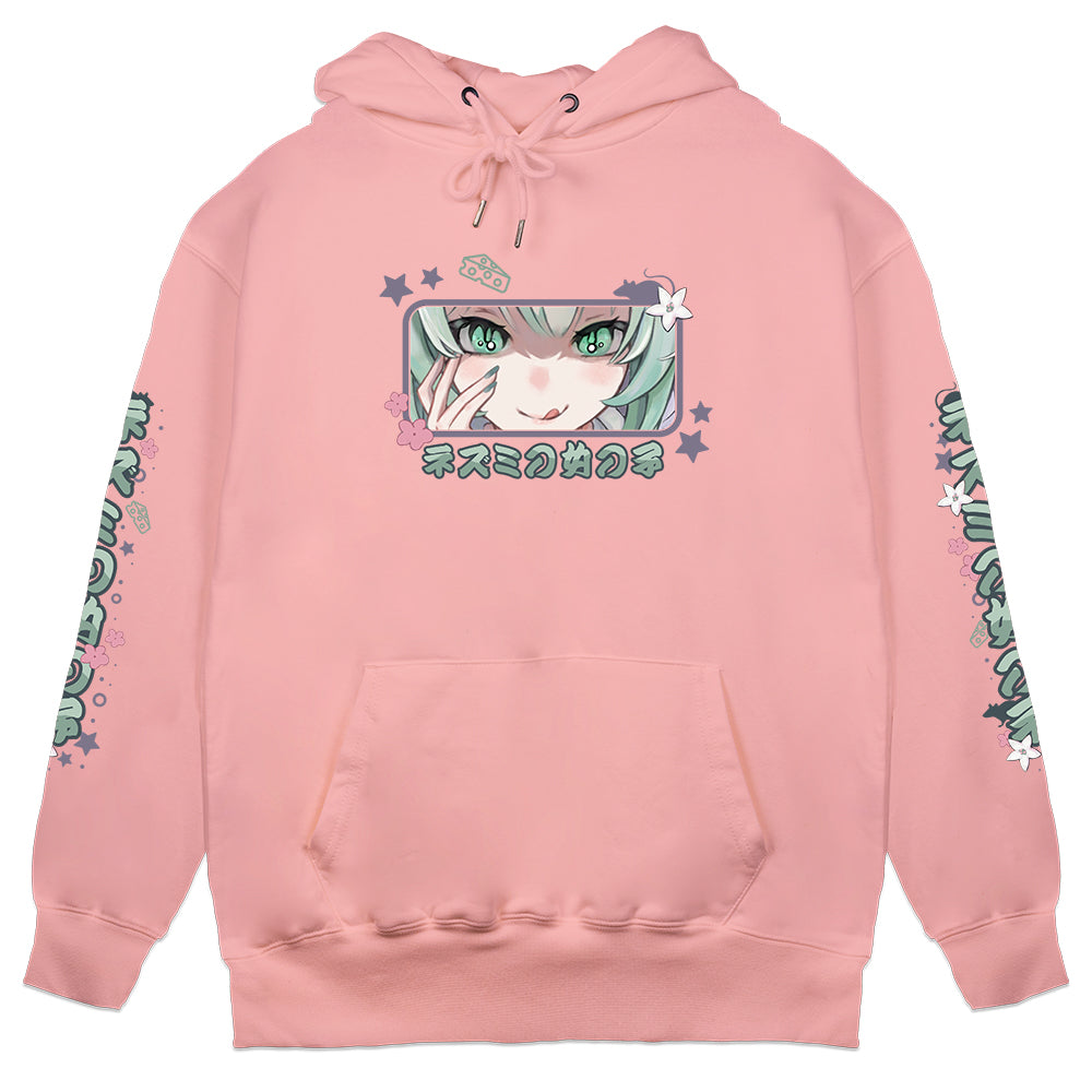 Kourra Rat Queen Hoodie Blush