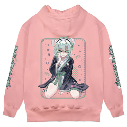 Kourra Rat Queen Hoodie Blush