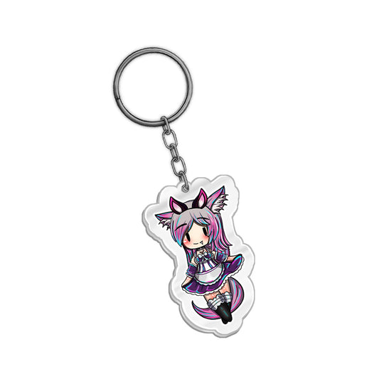 AeriytheNeko Maid Acrylic Keychain