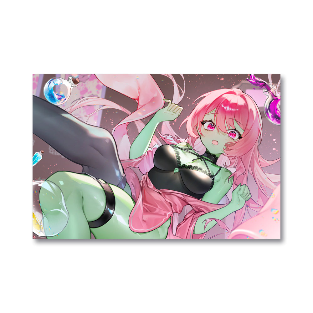 Pinkzombie8u "Floating Disaster" Poster