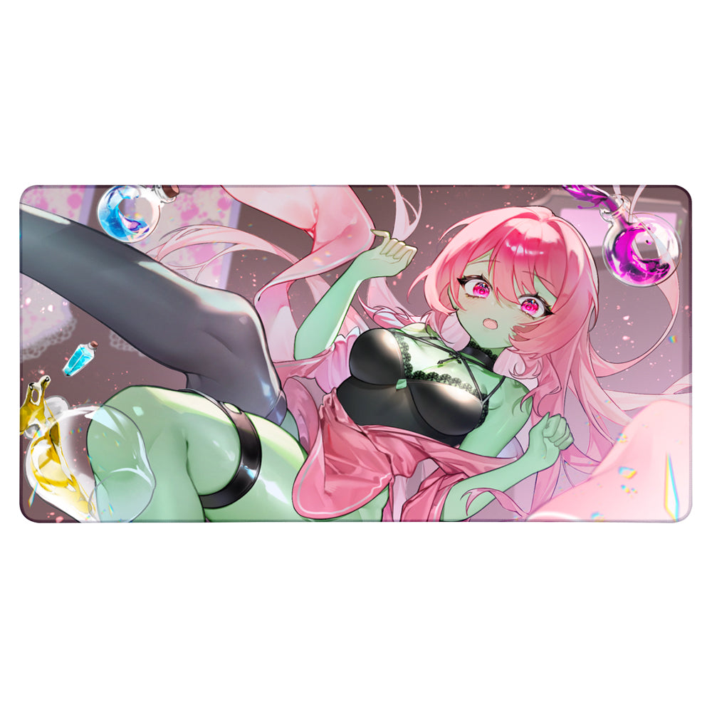 Pinkzombie8u "Floating Disaster" XXL Mousepad