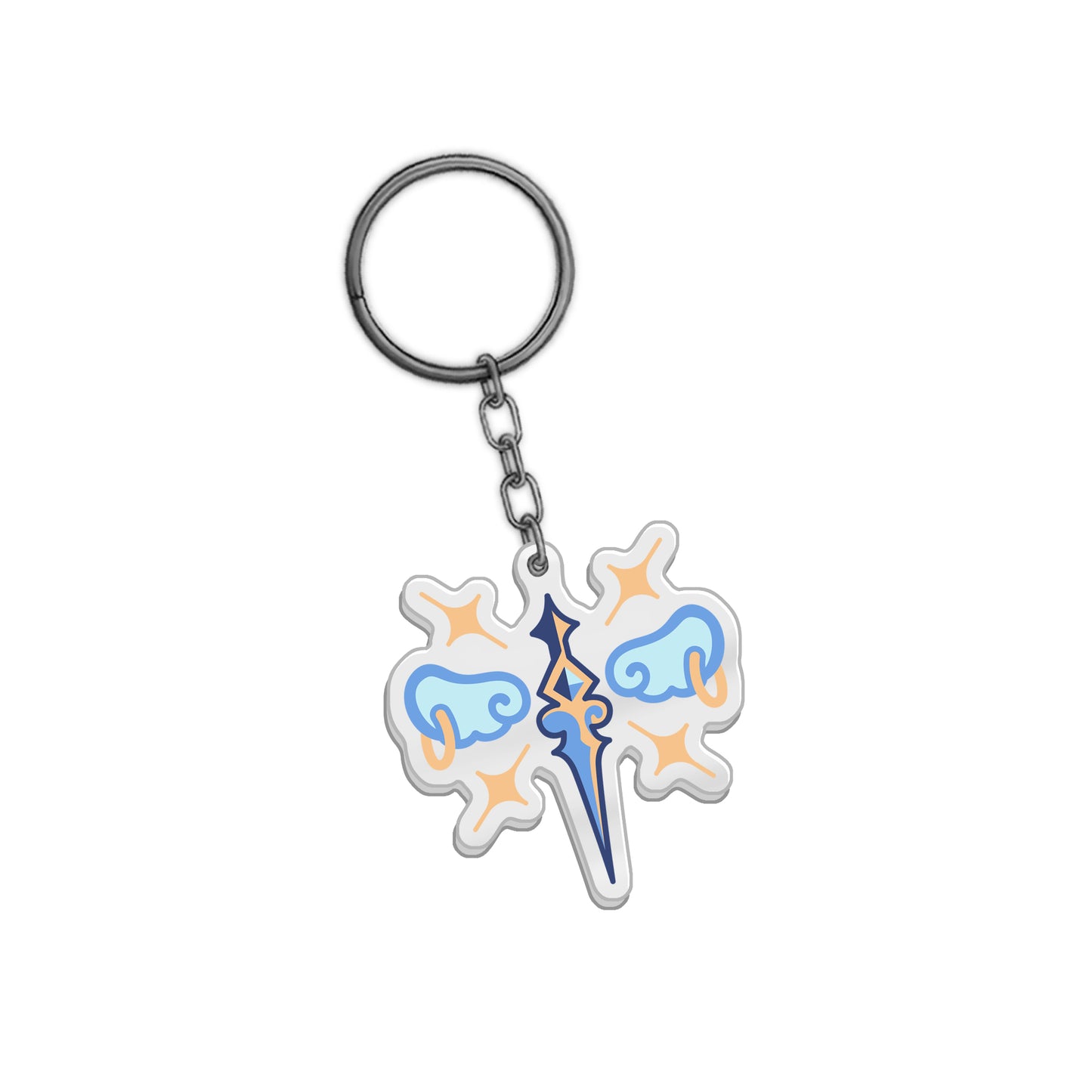PixxiHound Guild Emblem Keychain