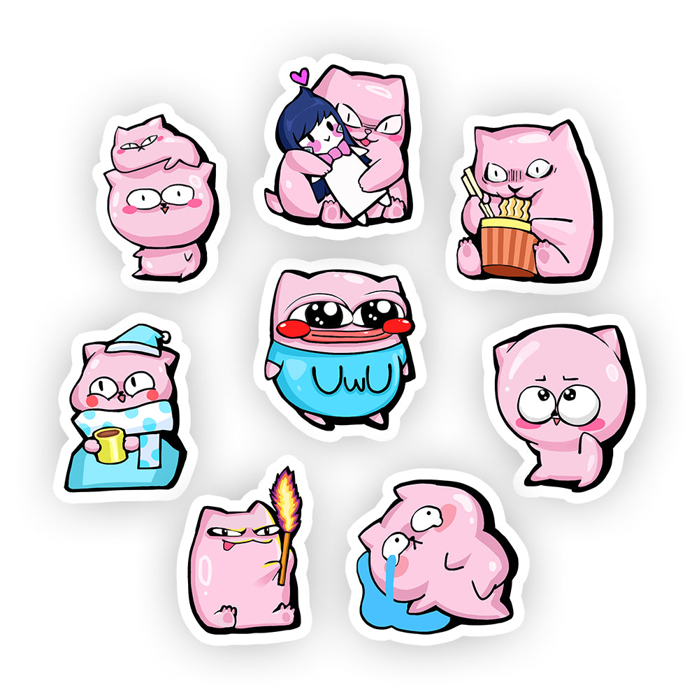 PocketPokko "Peak Jelly" Sticker Pack