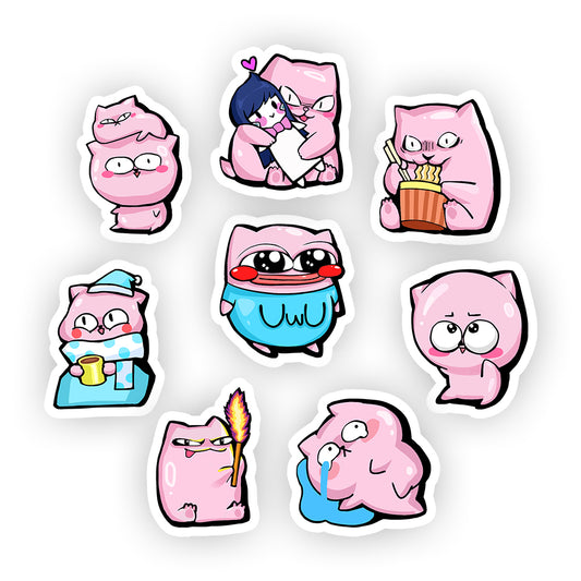 PocketPokko "Peak Jelly" Sticker Pack
