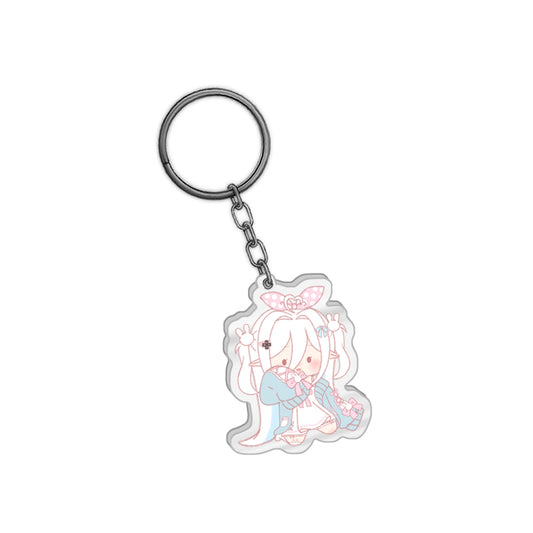PokkaVT Kneeling Keychain