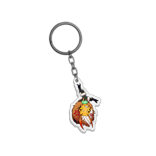 Polly Anthera "Uppies" Acrylic Keychain
