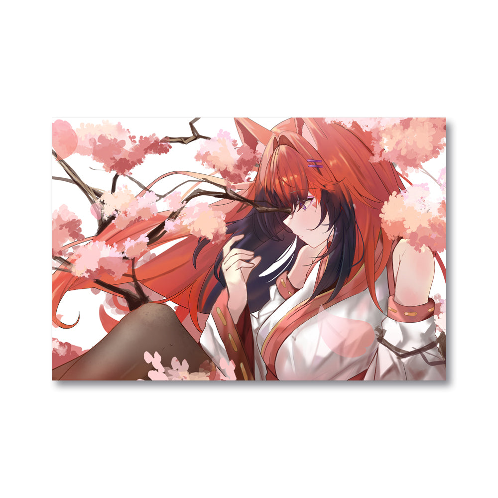 Popacollaa "Burst of Sakura Blossoms" Poster