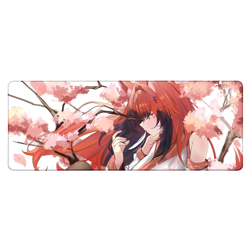 Popacollaa "Burst of Sakura Blossoms" XL Mousepad