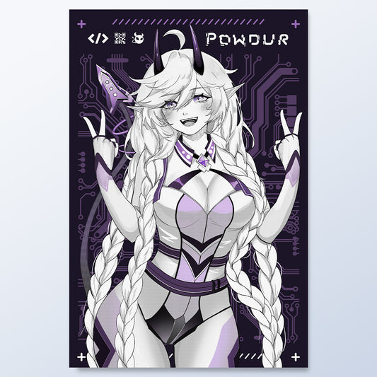 Powdur Daemon Poster